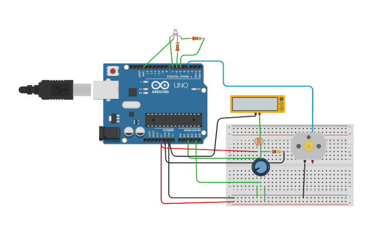 Circuit design EjemploPWM - Tinkercad
