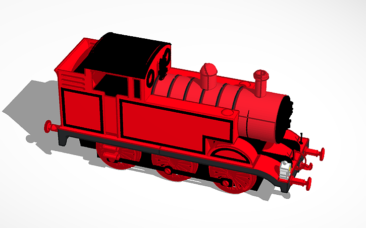 Red and black tank engine red engine 4 thirstymag