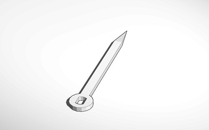 3D design Pointer for Stepper 28BYJ-48 | Tinkercad