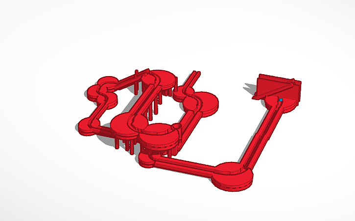 3D Design Marble Path Tinkercad