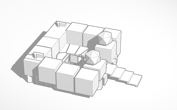 3D design Space House - Tinkercad