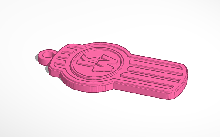 3D design Kenworth Keychain | Tinkercad