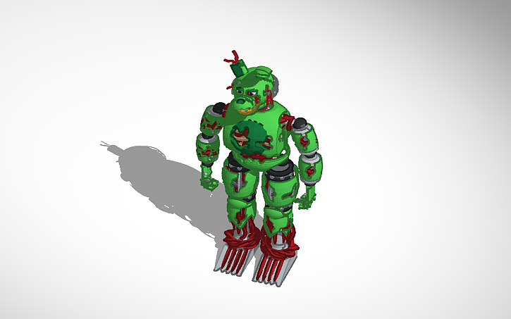 3D design springtrap - Tinkercad