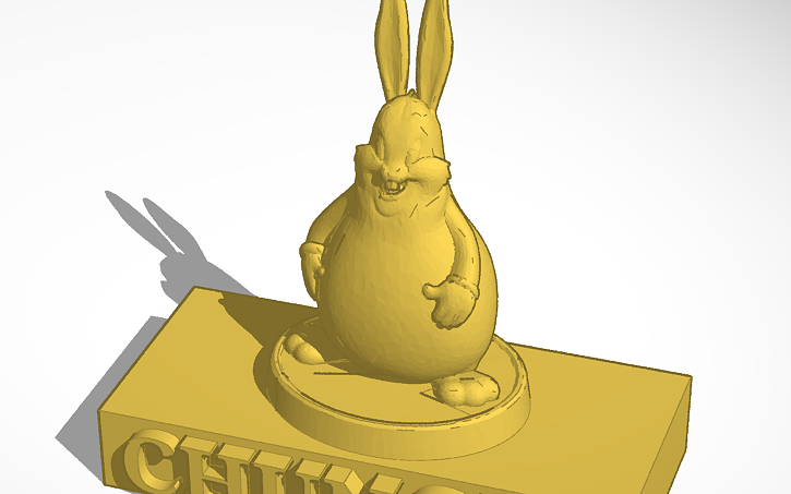 Statue Of Chungus Tinkercad