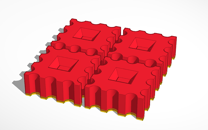 3D design Feet, Multipdrop | Tinkercad