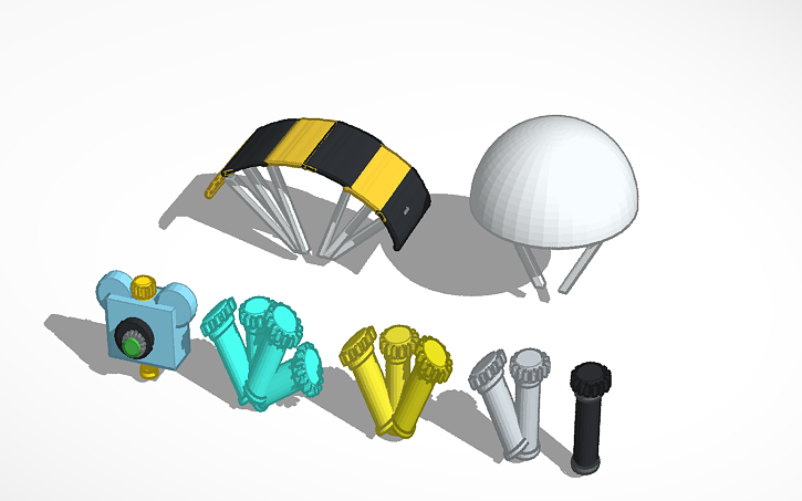 Bee Swarm Simulator Parachutes And Sprinkers Tinkercad