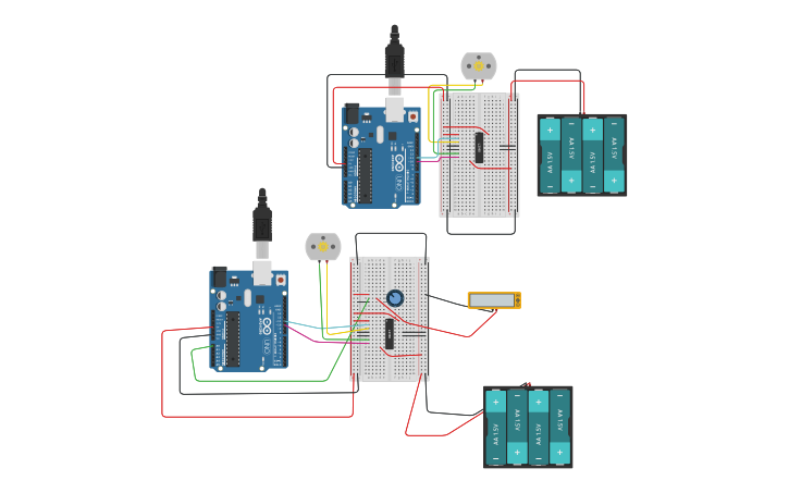 Circuit design MY THIRD ARDUINO :)) | Tinkercad