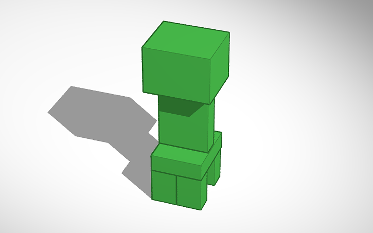 3D design Creeper | Tinkercad