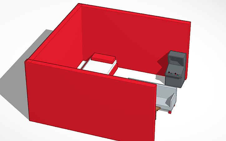 3D design i love red | Tinkercad