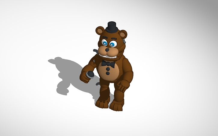 3D design Adventure Withered Freddy | Tinkercad