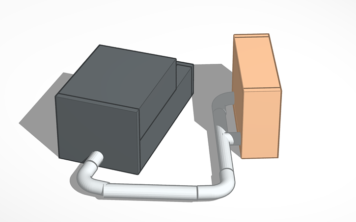 3D design Japanese style forge - Tinkercad