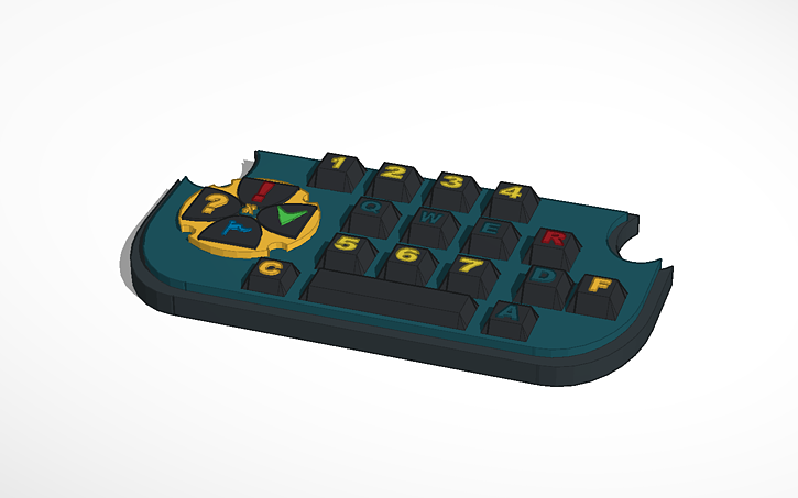 League Of Legends Keyboard Tinkercad