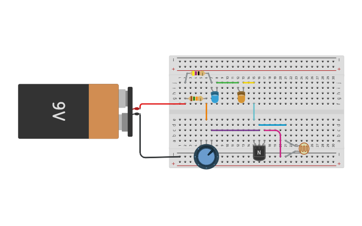 Circuit design Smashing Inari-Rottis | Tinkercad