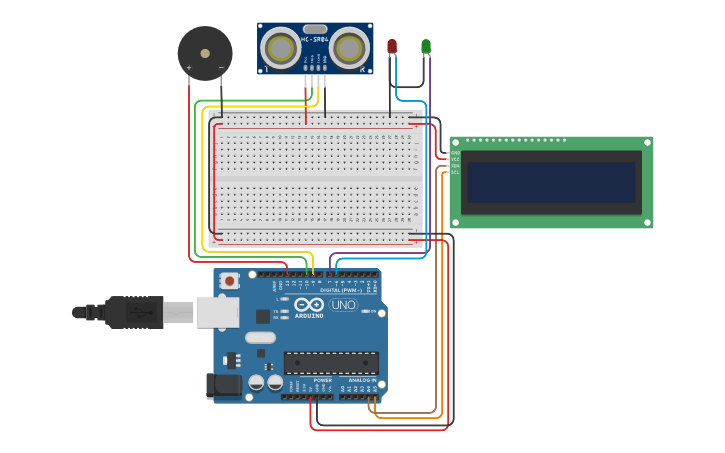 Circuit design iot lab | Tinkercad