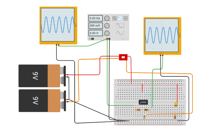 Circuit Design Basic Inverting Amplifier 