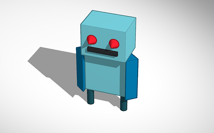 3D design JJBOT - Tinkercad