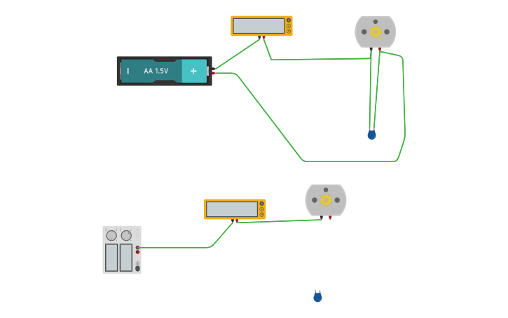 Circuit design DC MOTOR CHANGE THE DIRECTION AND ROTATION . - Tinkercad