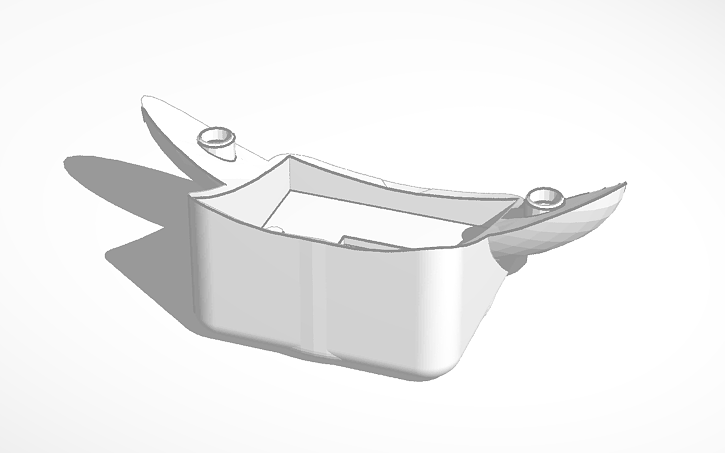 3D design InMoov Mini (60%) Raspberry Pi Camera Forehead Mount - Tinkercad