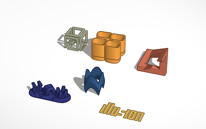 3D design Illusions - Tinkercad