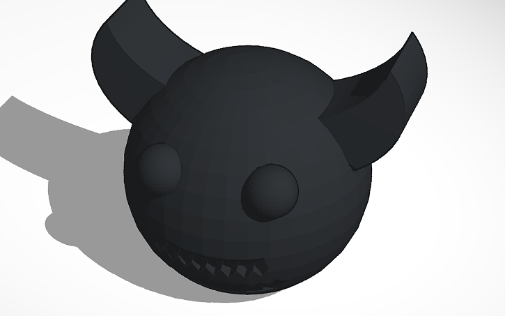 3d Design Demon Face Tinkercad