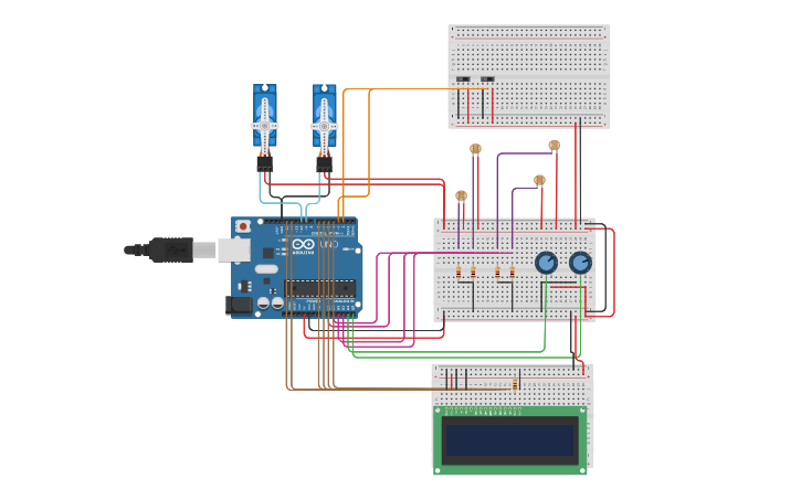 Circuit design TP1 - Tinkercad