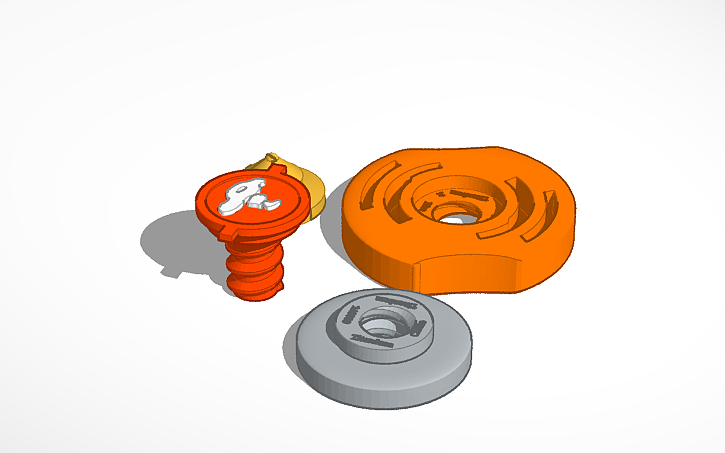 3D design Rise Ragnarok Circle Survive (Beyblade) - Tinkercad