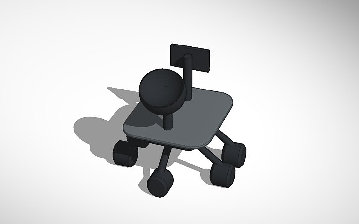 3D design марсохід - Tinkercad