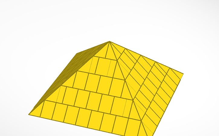 3D design Pyramid - Tinkercad
