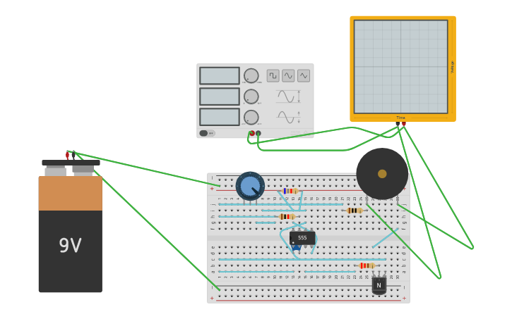 Circuit design CIRCUITO SLIETER - Tinkercad