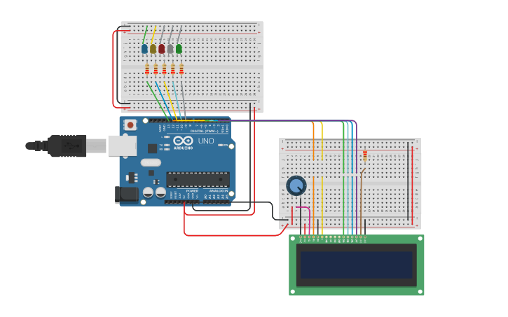 Circuit design ISLAM - Tinkercad