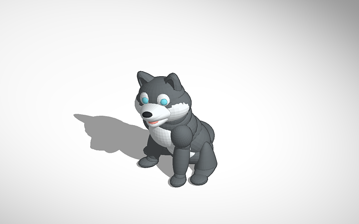 wolf bot for cuteist robot comp