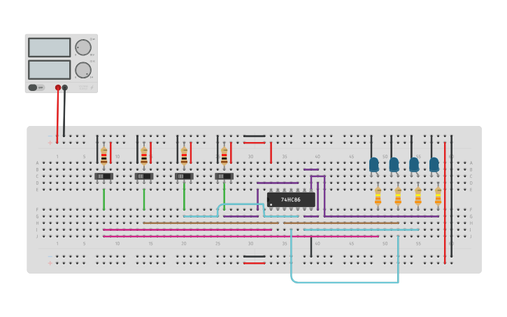 Circuit design AST 122 - GEMELO EMMANUEL- BIT 1-B-CIRCUIT NO. 2 - Tinkercad