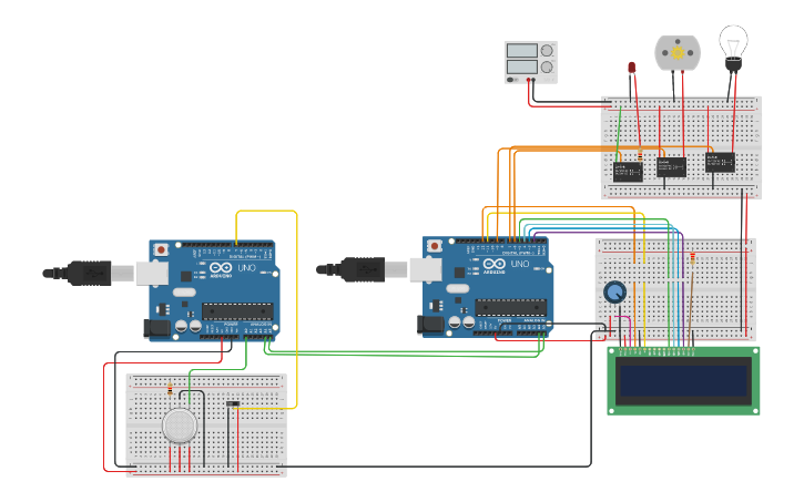 Circuit design project - Tinkercad