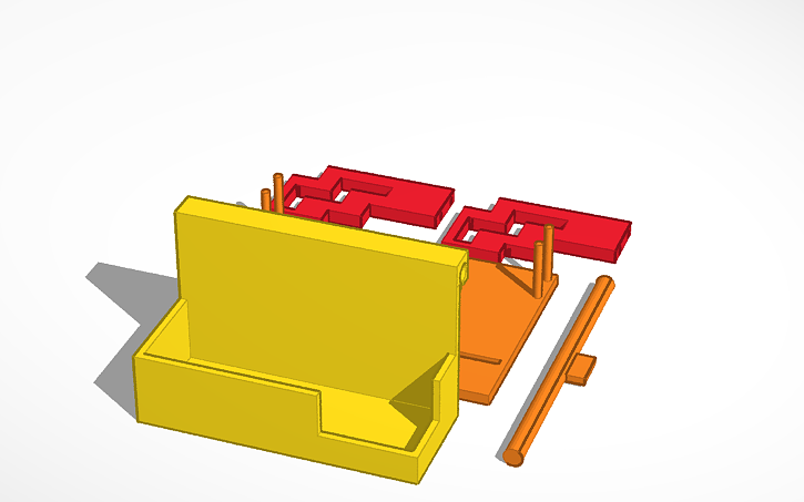 3D design Подставка для мультиметра DT830B с регулятором наклона ...
