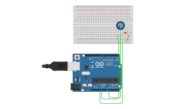 Circuit design funcion map - Tinkercad