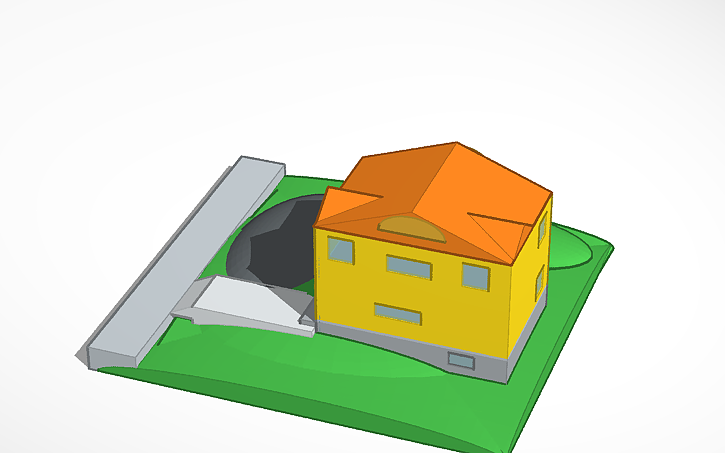 3D design swedish home 1 | Tinkercad
