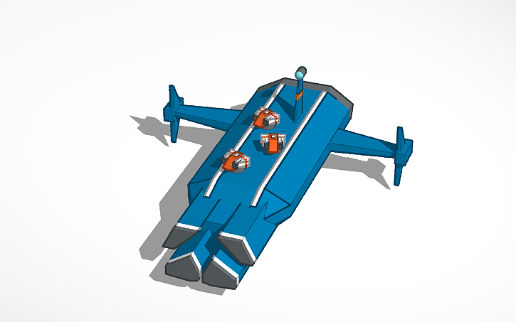 3D Design Hiigaran Flak Frigate Tinkercad 3d-design-hiigaran-flak-frigate-tinkercad