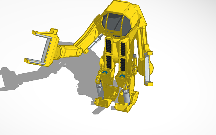 3D design Aliens Power Loader - Tinkercad