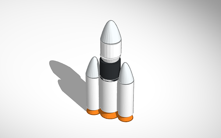 3D design Rocket | Tinkercad