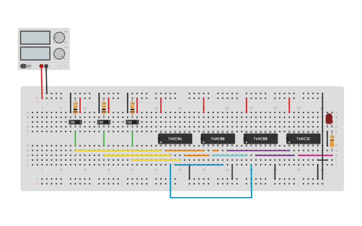 Circuit design AST 122 - MARTINEZ- BIT I-A - MOD 01 - DECODER USING LED ...