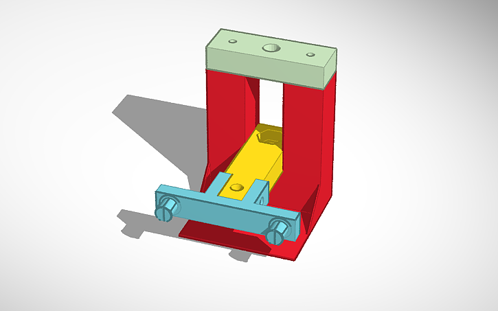 3D design xTool D1 Rotary Leveler - Tinkercad