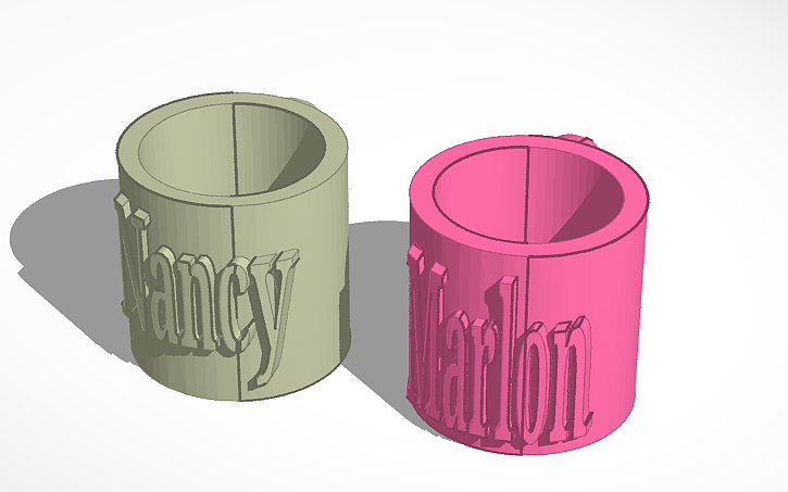 3D design Nancy's Cup | Tinkercad