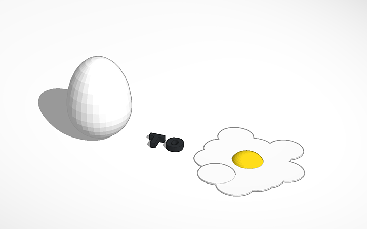 3D design Egg | Tinkercad
