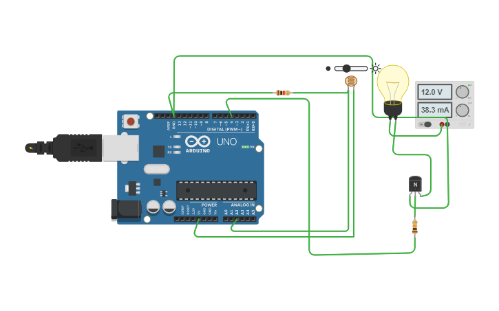 Smart Street Light System Using Arduino Tinkercad - Printable Templates