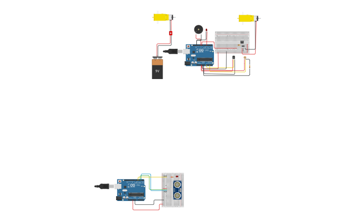Circuit design IOT - Tinkercad