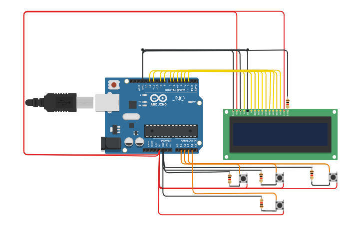 Circuit design Jumping Alien | Tinkercad