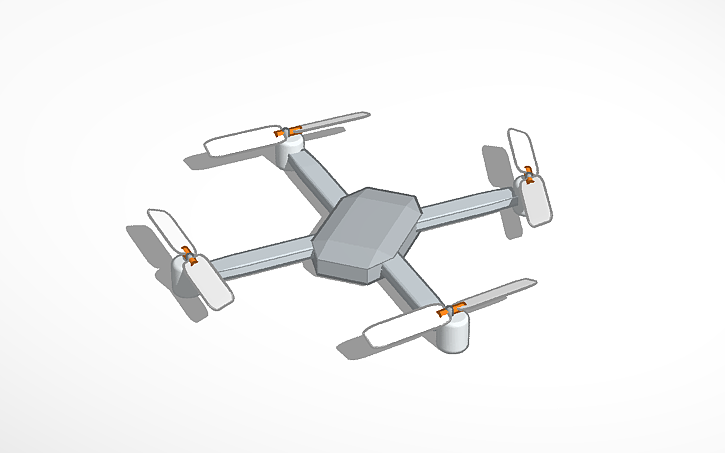 3D design Drone - Tinkercad