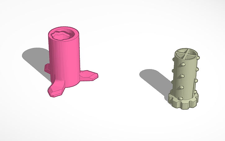 3D design GPU Jack - Tinkercad
