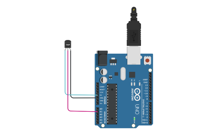 Circuit Design Sensor Suhu Lm35 Tinkercad 3910