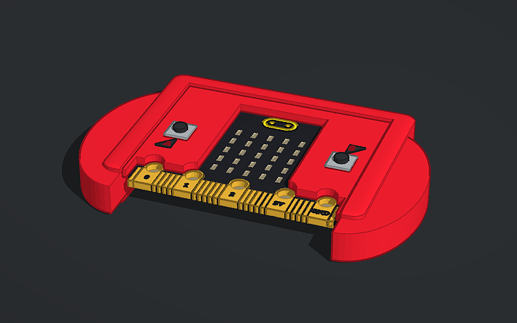 3D design Micro:bit enclosure - Tinkercad
